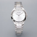 Calvin Klein Class White Dial Silver Steel Strap Watch for Women - K6R23126 Buy Now By Calvin Klein