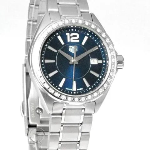 Tag Heuer Formula 1 Diamonds Blue Dial Silver Steel Strap Watch for Women - WBJ1416.BA0664 Buy Now By Tag Heuer