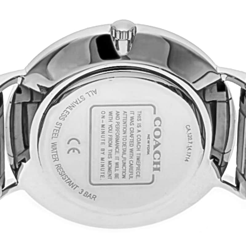 Coach Perry Silver Dial Silver Steel Strap Watch for Women - 14503344 Buy Now By Coach
