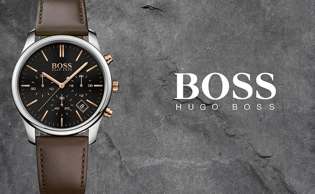 Hugo Boss Time One Black Dial Brown Leather Strap Watch for Men - 1513448 Buy Now By Hugo Boss