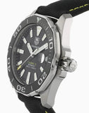 Tag Heuer Aquaracer Calibre 5 Automatic Black Dial Black Nylon Strap Watch for Men - WAY211A.FC6362 Buy Now By Tag Heuer