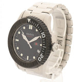 Gucci G Timeless Black Dial Silver Steel Strap Watch For Men - YA126249 Buy Now By Gucci