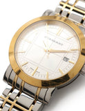 Burberry Heritage White Dial Two Tone Stainless Steel Strap Watch for Men - BU1358 Buy Now By Burberry