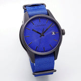 Calvin Klein Tone Blue Dial Blue NATO Strap Watch for Men - K7K514VN Buy Now By Calvin Klein