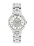 Guess Madison Diamonds Silver Dial Silver Steel Strap Watch for Women - W0637L1 Buy Now By Guess