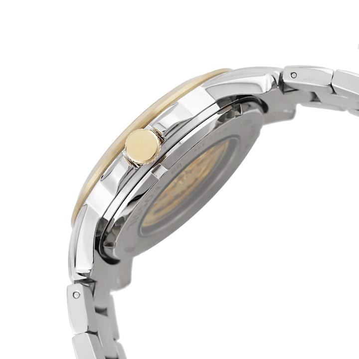 Fossil Grant Automatic Skeleton White Dial Two Tone Steel Strap Watch for Men - ME3112 Buy Now By Fossil