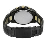 Armani Exchange Chronograph Black Dial Black Steel Strap Watch For Men - AX1604 Buy Now By Armani Exchange