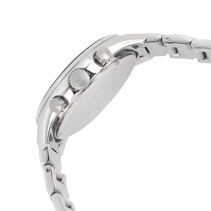 Emporio Armani Sportivo Chronograph Silver Dial Silver Steel Strap Watch For Men - AR5963 Buy Now By Emporio Armani