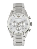 Emporio Armani Sportivo Chronograph Silver Dial Silver Steel Strap Watch For Men - AR5963 Buy Now By Emporio Armani