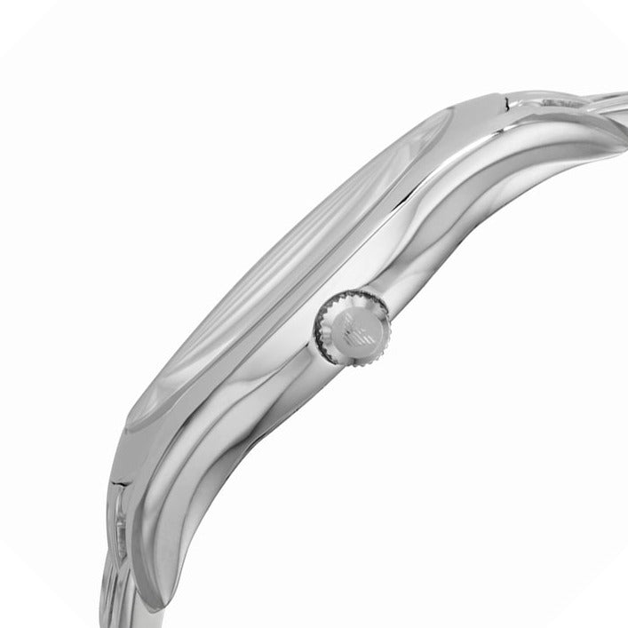 Emporio Armani Valente Chronograph Blue Dial Silver Steel Strap Watch For Men - AR1789 Buy Now By Emporio Armani