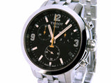 Tissot PRC 200 Chronograph Black Dial Stainless Steel Watch For Men - T0554171105700 Buy Now By Tissot