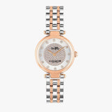 Coach Park Silver Dial Two Tone Steel Strap Watch for Women - 14503642 Buy Now By Coach