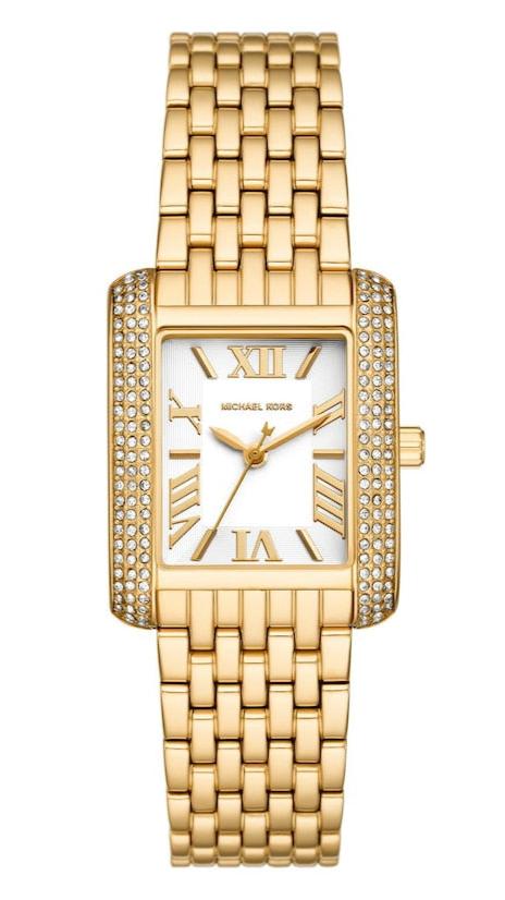 Michael Kors Emery Pave Double Wrap White Dial Gold Steel Strap Watch for Women - MK4833 Buy Now By Michael Kors