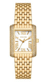 Michael Kors Emery Pave Double Wrap White Dial Gold Steel Strap Watch for Women - MK4833 Buy Now By Michael Kors