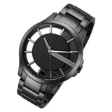 Armani Exchange Hampton Chronograph Black Dial Black Steel Strap Watch For Men - AX2189 Buy Now By Armani Exchange