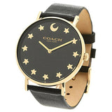 Coach Perry Black Dial Black Leather Strap Watch for Women - 14503042 Buy Now By Coach