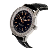 Breitling Navitimer 1 Automatic 41mm Black Dial Black Leather Strap Mens Watch - A17326211B1P2 Buy Now By Breitling