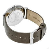 Coach Charles Grey Dial Brown Leather Strap Watch for Men - 14602153 Buy Now By Coach