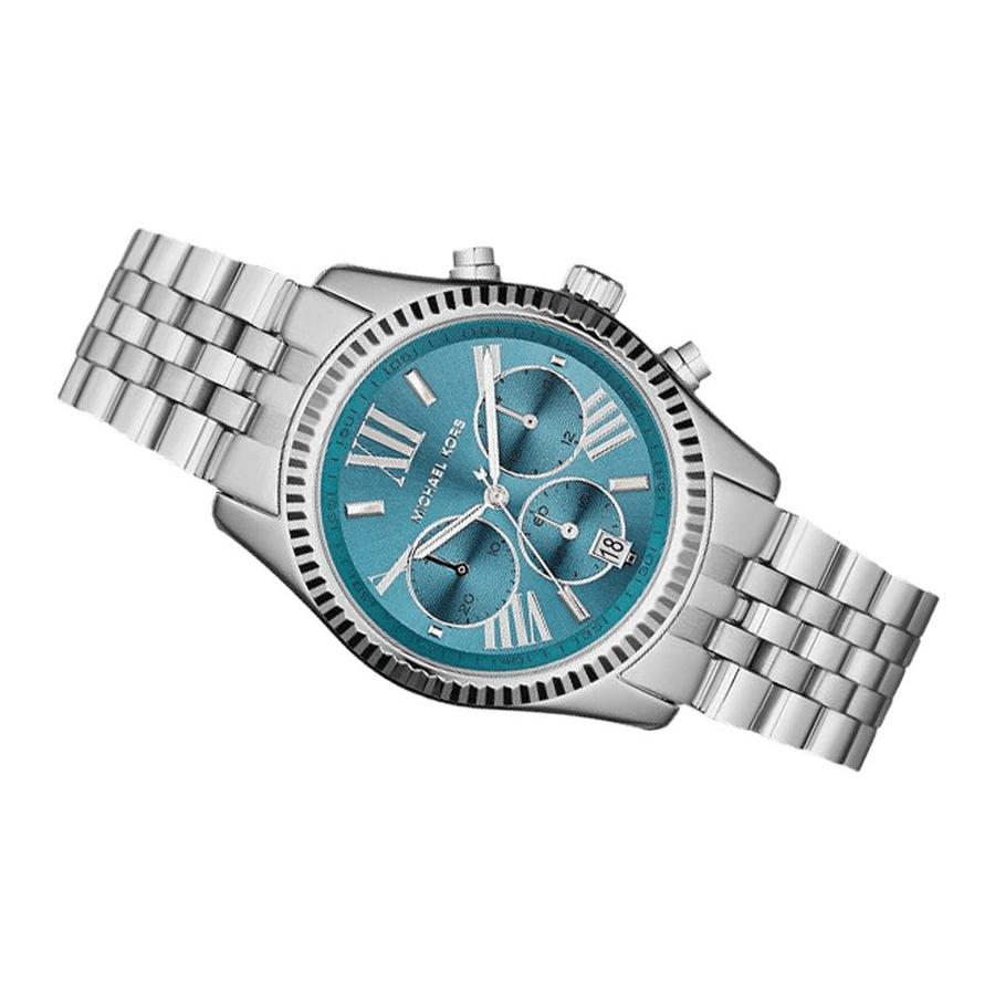 Michael Kors Lexington Chronograph Blue Dial Silver Steel Strap Watch For Women - MK5887 Buy Now By Michael Kors