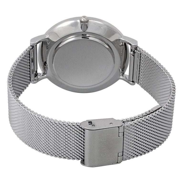 Emporio Armani Gianni T Bar Mother of Pearl Dial Silver Steel Strap Watch For Women - AR1955 Buy Now By Emporio Armani