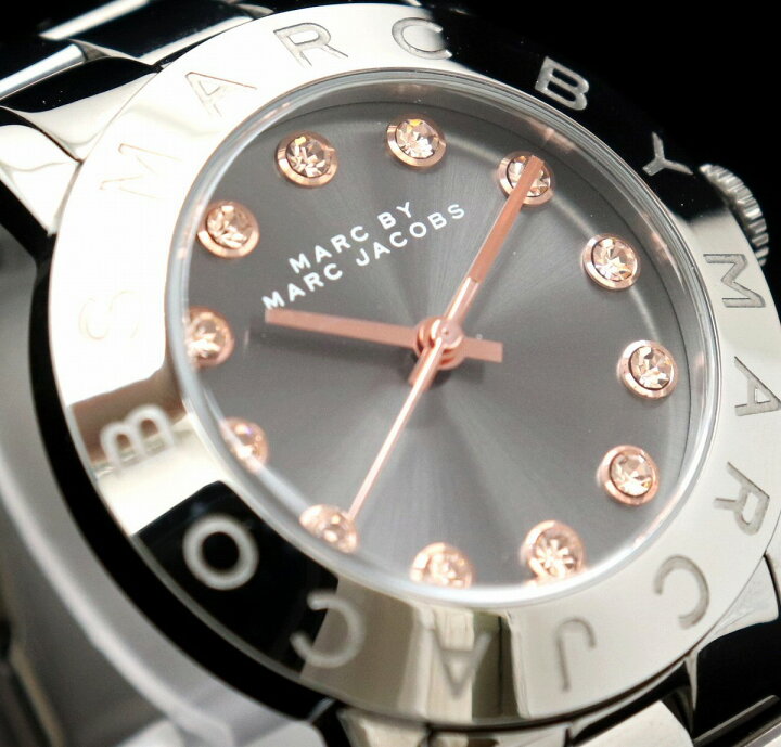 Marc Jacobs Rock Crystal Grey Dial Grey Steel Strap Watch for Women - MBM8596 Buy Now By Marc Jacobs