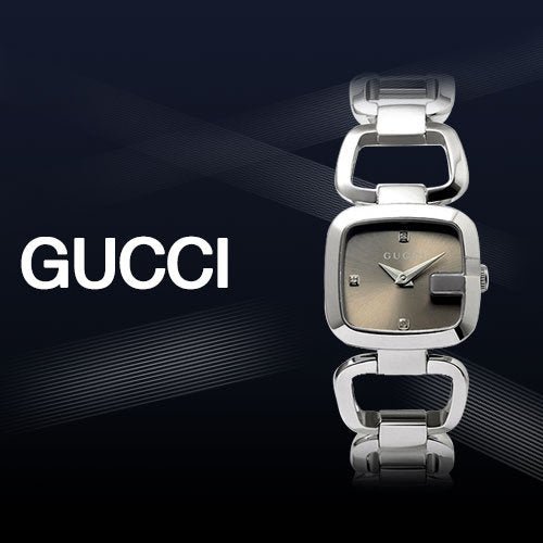 Gucci G Gucci Brown Dial Silver Steel Strap Watch For Women - YA125503 Buy Now By Gucci