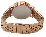 Fossil Boyfriend Chronograph Brown Dial Rose Gold Steel Strap Watch for Women - ES3494 Buy Now By Fossil