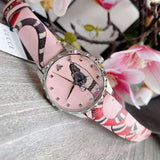 Gucci G Timeless Pink Dial Pink Leather Strap Watch For Women - YA1264083 Buy Now By Gucci