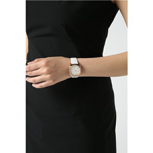 Marc Jacobs Mandy White Dial White Leather Strap Watch for Women - MJ8678 Buy Now By Marc Jacobs