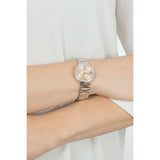 Fossil Virginia Rose Gold Dial Two Tone Steel Strap Watch for Women - ES3405 Buy Now By Fossil