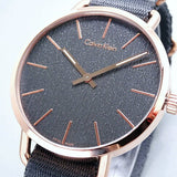 Calvin Klein Even Grey Dial Grey NATO Strap Watch for Men - K7B216P3 Buy Now By Calvin Klein