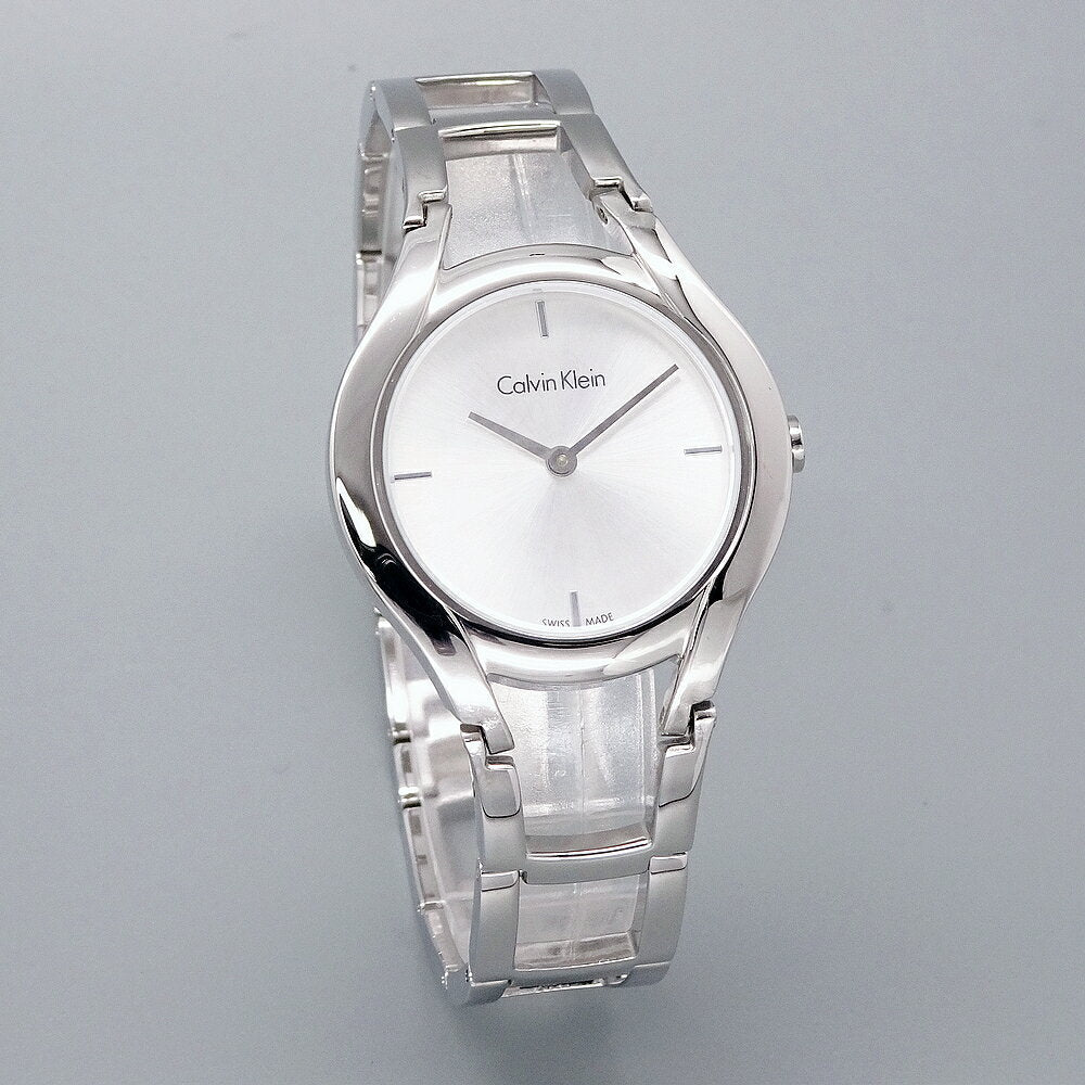 Calvin Klein Class White Dial Silver Steel Strap Watch for Women - K6R23126 Buy Now By Calvin Klein