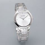 Calvin Klein Class White Dial Silver Steel Strap Watch for Women - K6R23126 Buy Now By Calvin Klein