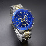 Michael Kors Layton Chronograph Blue Dial Two Tone Steel Strap Watch For Men - MK8825 Buy Now By Michael Kors
