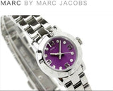 Marc Jacobs Amy Purple Dial Silver Steel Strap Watch for Women - MBM3228 Buy Now By Marc Jacobs