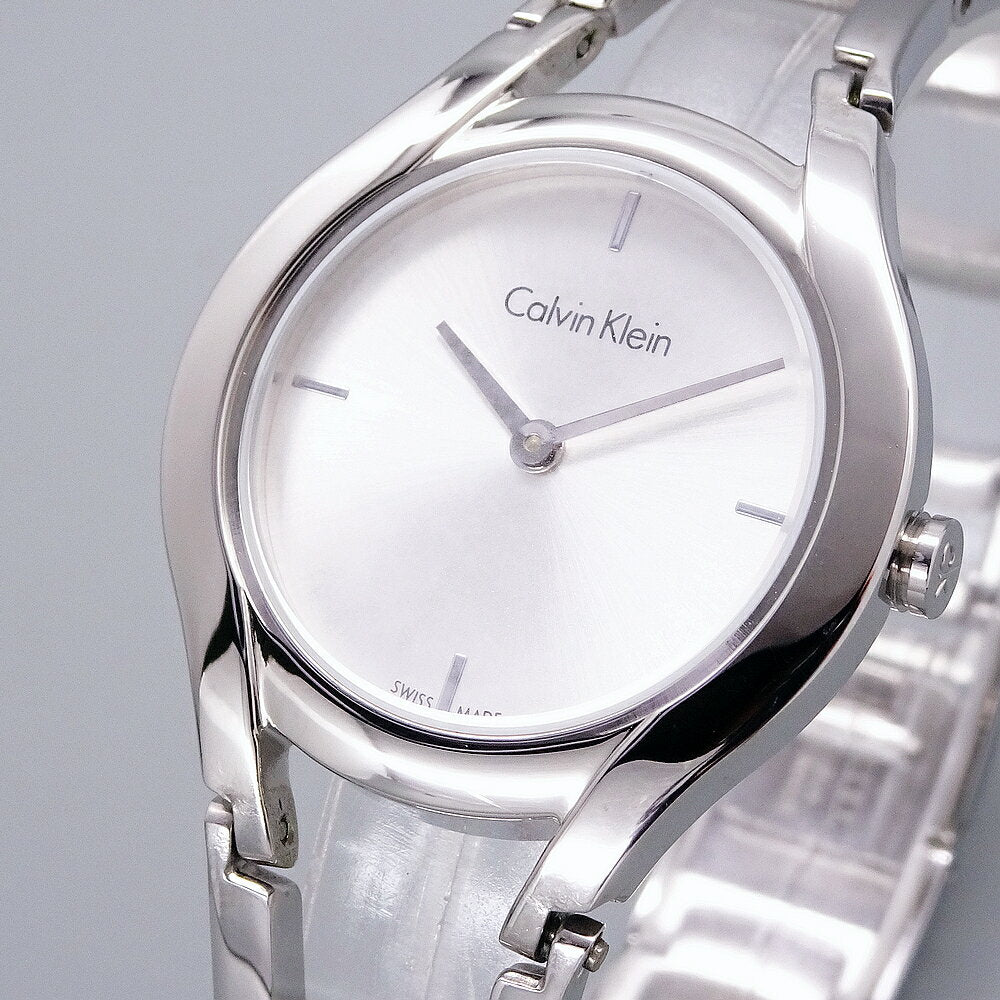 Calvin Klein Class White Dial Silver Steel Strap Watch for Women - K6R23126 Buy Now By Calvin Klein