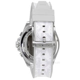 Michael Kors Brecken Chronograph Silver Dial White Leather Strap Watch For Men - MK8949 Buy Now By Michael Kors