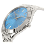 Michael Kors Runway Blue Dial Silver Steel Strap Watch for Women - MK3292 Buy Now By Michael Kors