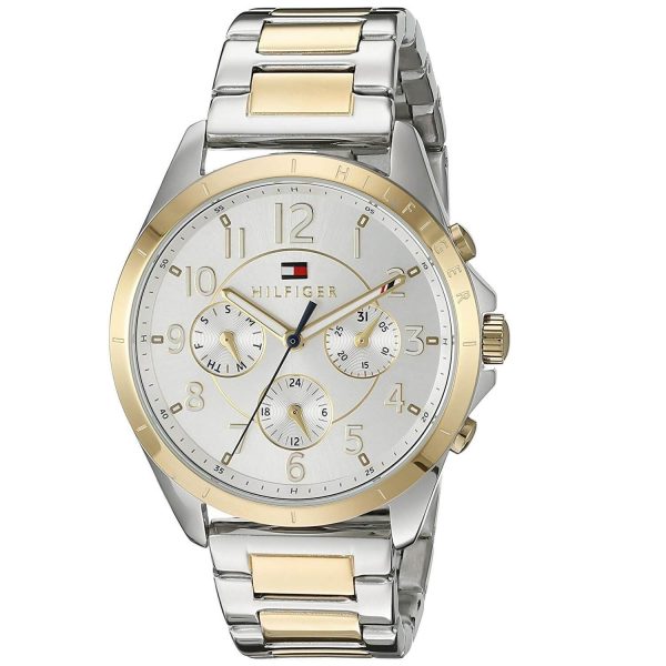 Tommy Hilfiger Damen Silver Dial Two Tone Steel Strap Watch for Women - 1781398 Buy Now By Tommy Hilfiger
