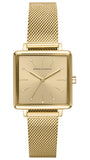 Armani Exchange Lola Quartz Gold Dial Gold Mesh Strap Watch For Women - AX5801 Buy Now By Armani Exchange