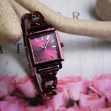 Guess Vanity Analog Purple Dial Purple Steel Strap Watch For Women - W1029L4 Buy Now By Guess