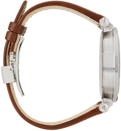 Versace Greca Sport Analog Blue Dial Brown Leather Strap Watch For Men - VEZ300121 Buy Now By Versace