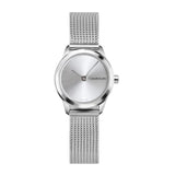 Calvin Klein Minimal White Dial Silver Mesh Bracelet Watch for Women - K3M231Y6 Buy Now By Calvin Klein