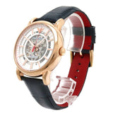 Emporio Armani Meccanico Silver Dial Blue Leather Strap Watch For Men - AR60009 Buy Now By Emporio Armani