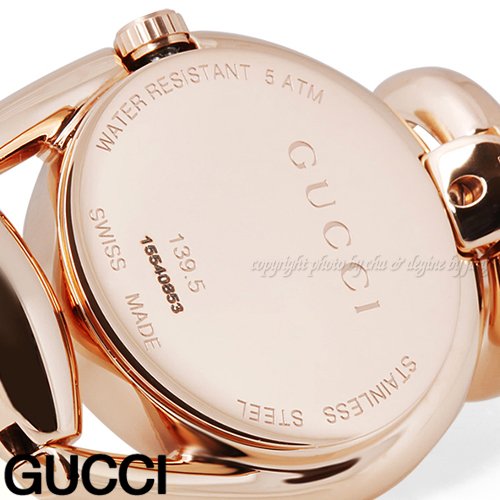 Gucci Horsebit Collection Diamonds Mother of Pearl Dial Rose Gold Steel Strap Watch For Women - YA139508 Buy Now By Gucci