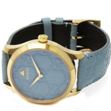 Gucci G Timeless Quartz Blue Dial Blue Leather Strap Watch For Men - YA1264097 Buy Now By Gucci