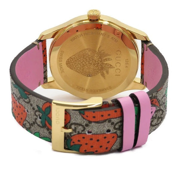 Gucci G Timeless Brown Dial Brown Leather Strap Watch For Women - YA1264133 Buy Now By Gucci