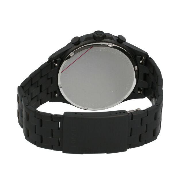 Fossil Forrester Chronograph Black Dial Black Steel Strap Watch for Men - FS5697 Buy Now By Fossil