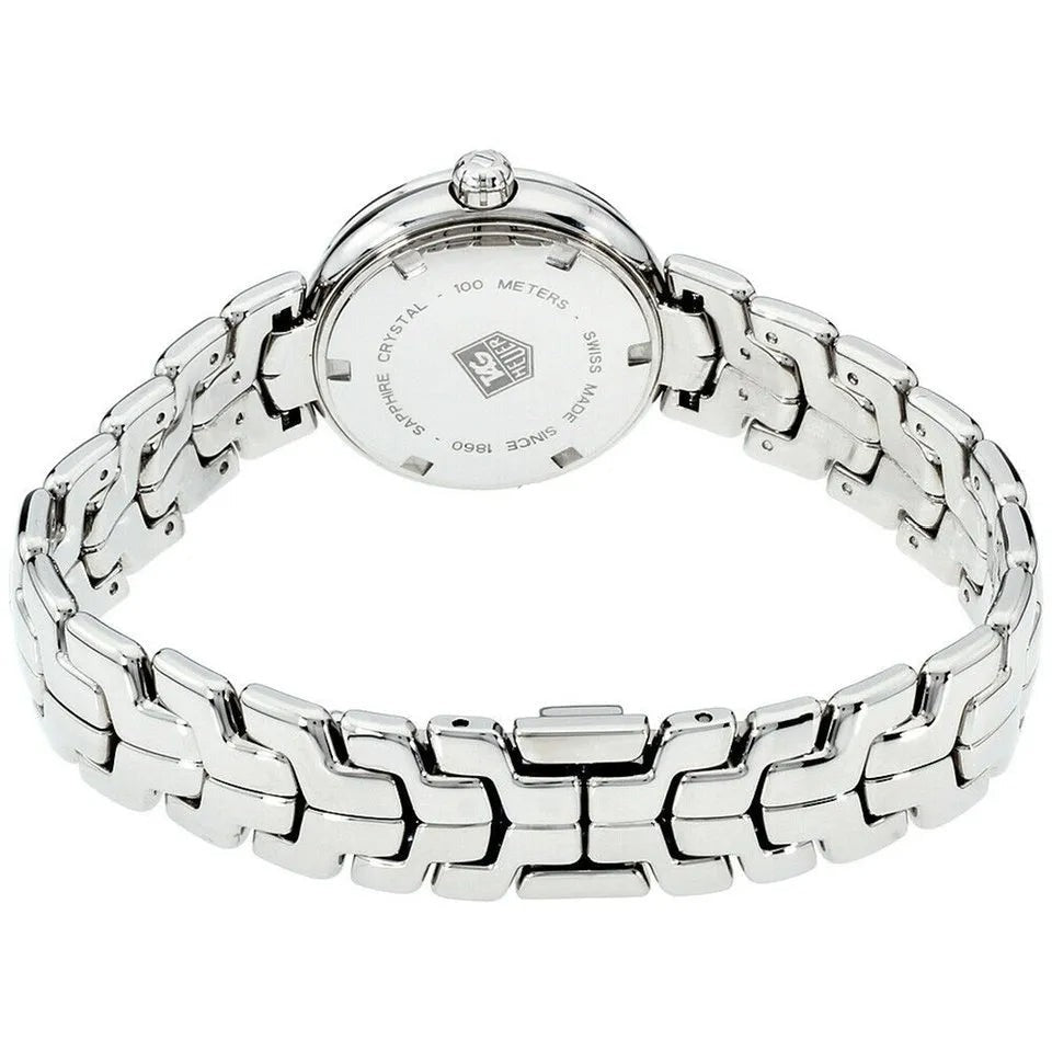 Tag Heuer Link Diamonds Mother of Pearl Dial Silver Steel Strap Watch for Women - WAT1411.BA0954 Buy Now By Tag Heuer