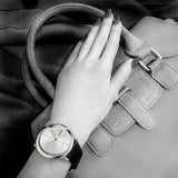 Calvin Klein Minimal Silver Dial Brown Leather Strap Watch for Men - K3M221G6 Buy Now By Calvin Klein